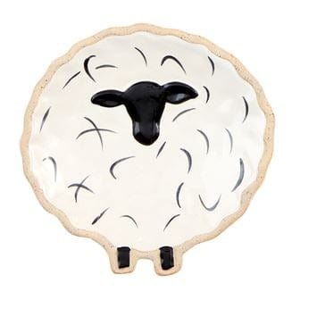 Mud Pie Dish Sheep Farm Animal Tidbit Dishes