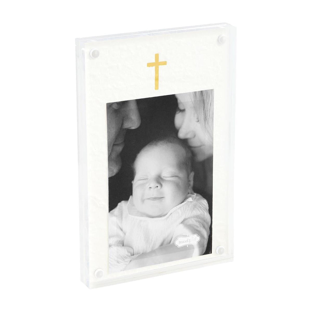 Mud Pie Frame Cross Acrylic Frame