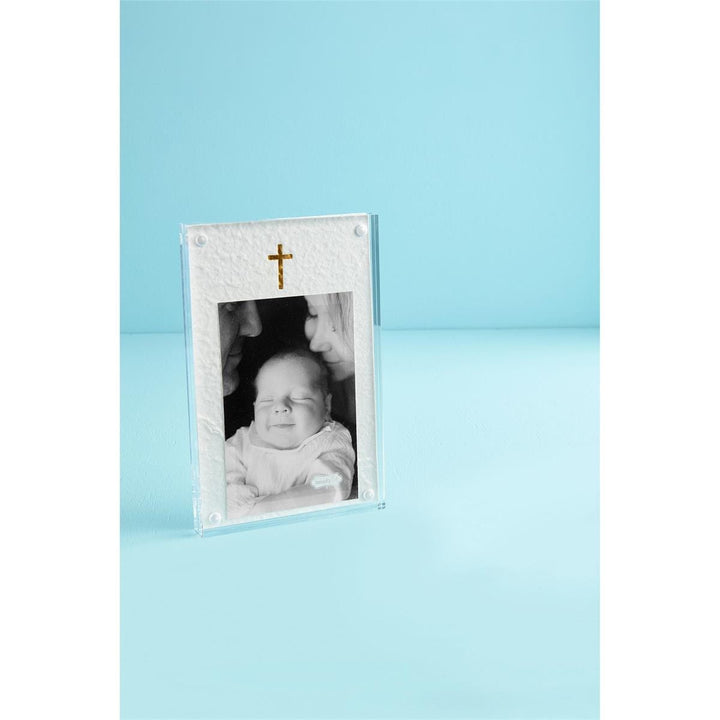 Mud Pie Frame Cross Acrylic Frame