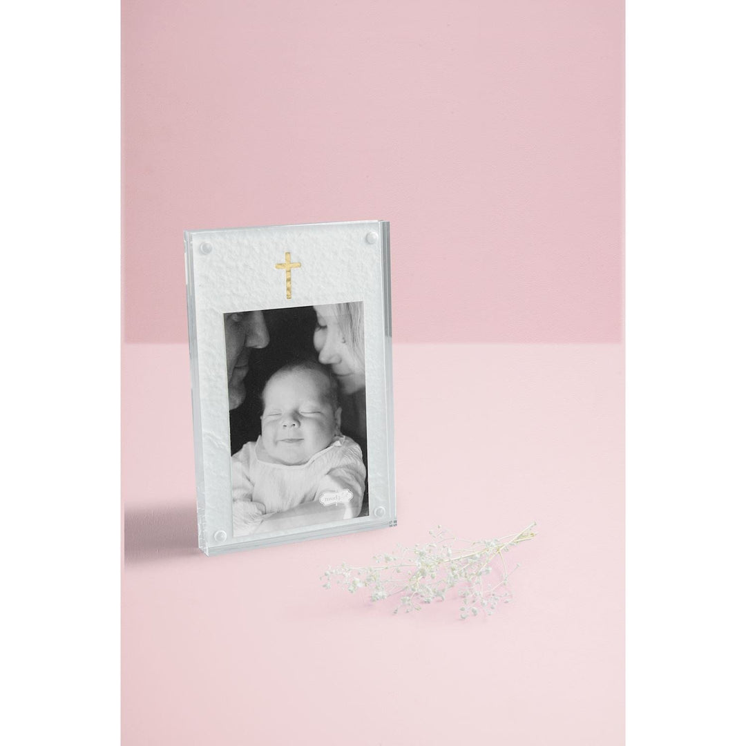 Mud Pie Frame Cross Acrylic Frame