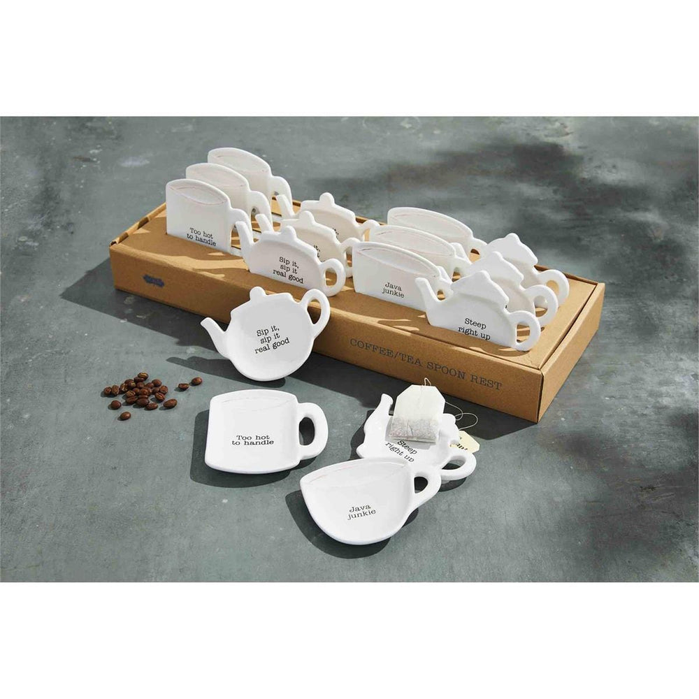 Mud Pie Kitchen Tool Coffee & Tea Spoon Rests