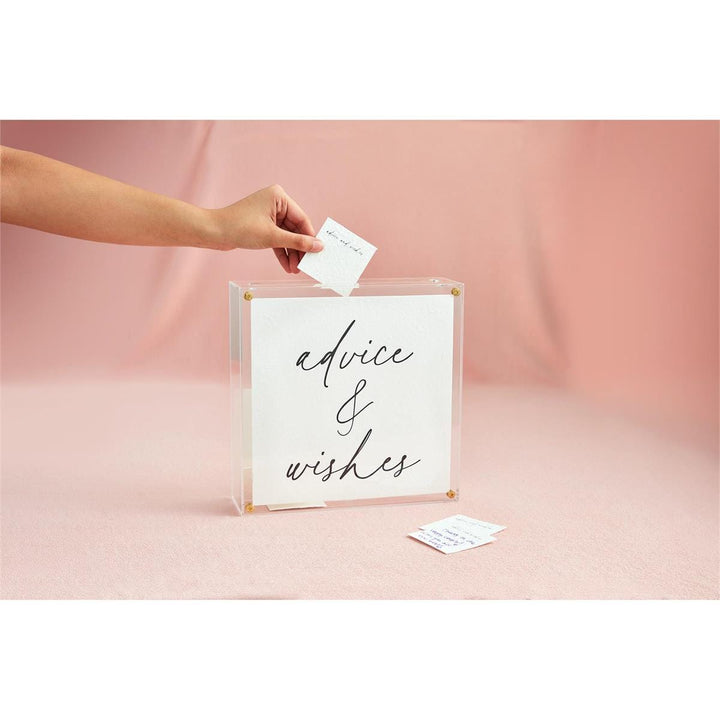 Mud Pie Wedding Advice & Wishes Box