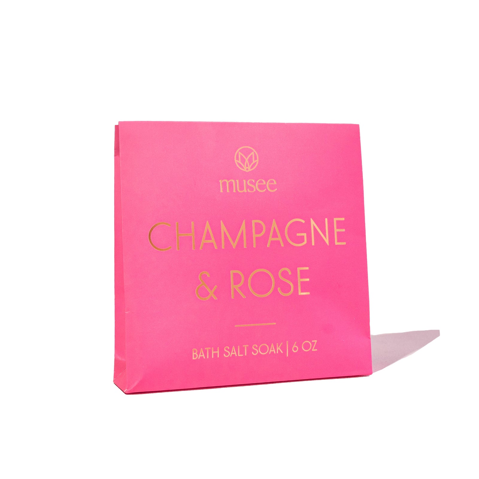 Musee Bath & Body Champagne & Rose Mini Bath Salt Soak