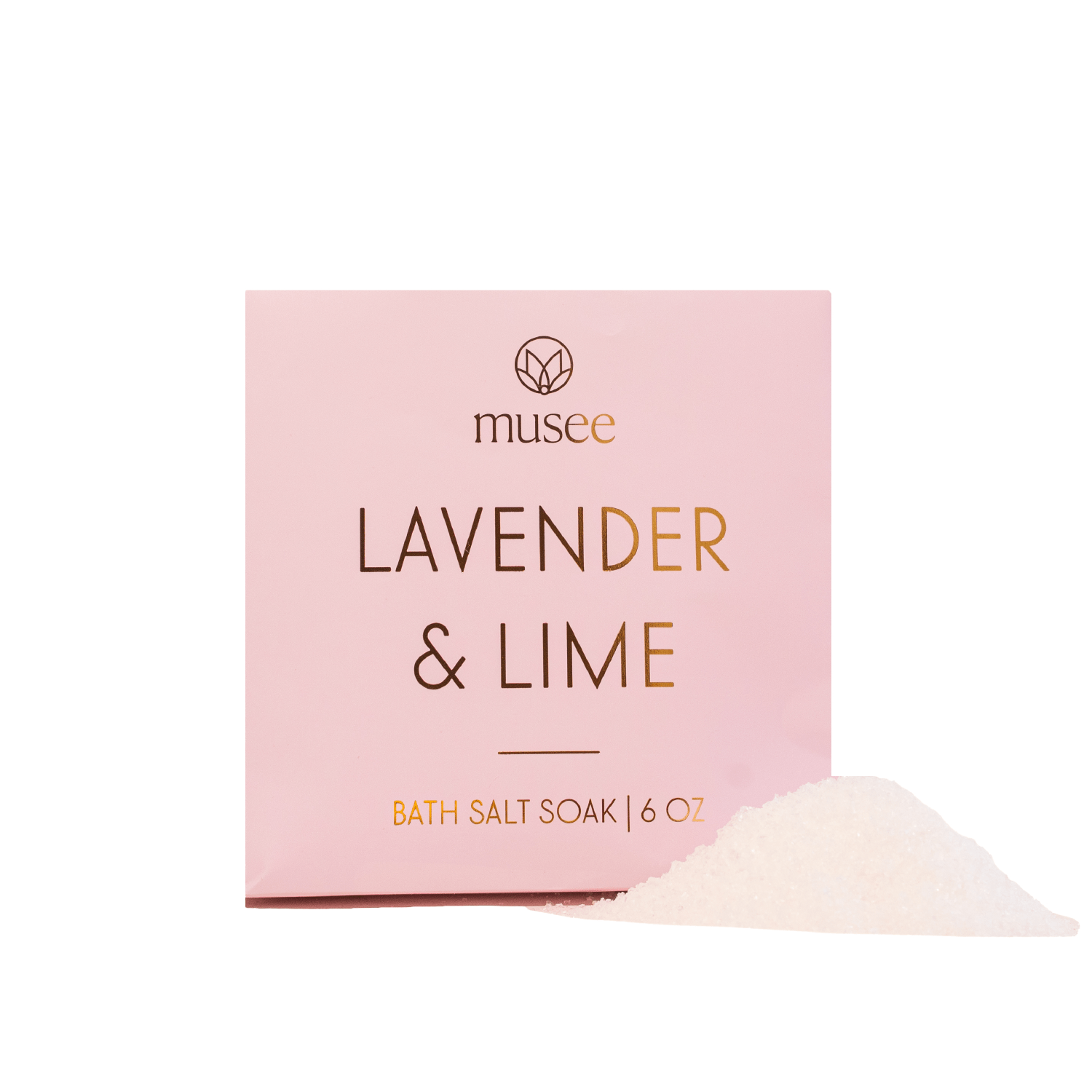 Musee Bath & Body Lavender & Lime Mini Bath Salt Soak