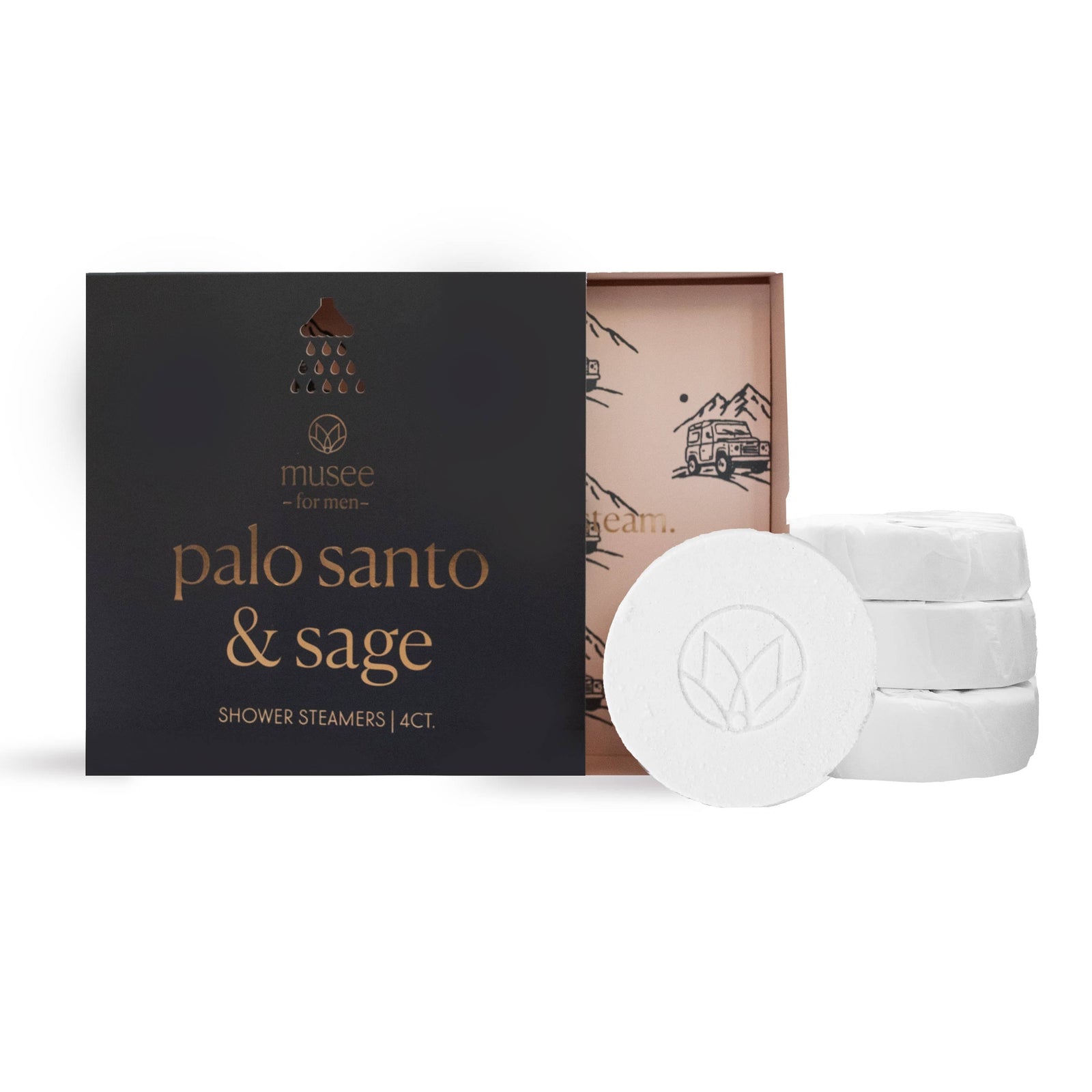 Musee Bath & Body Palo Santo & Sage Shower Steamers