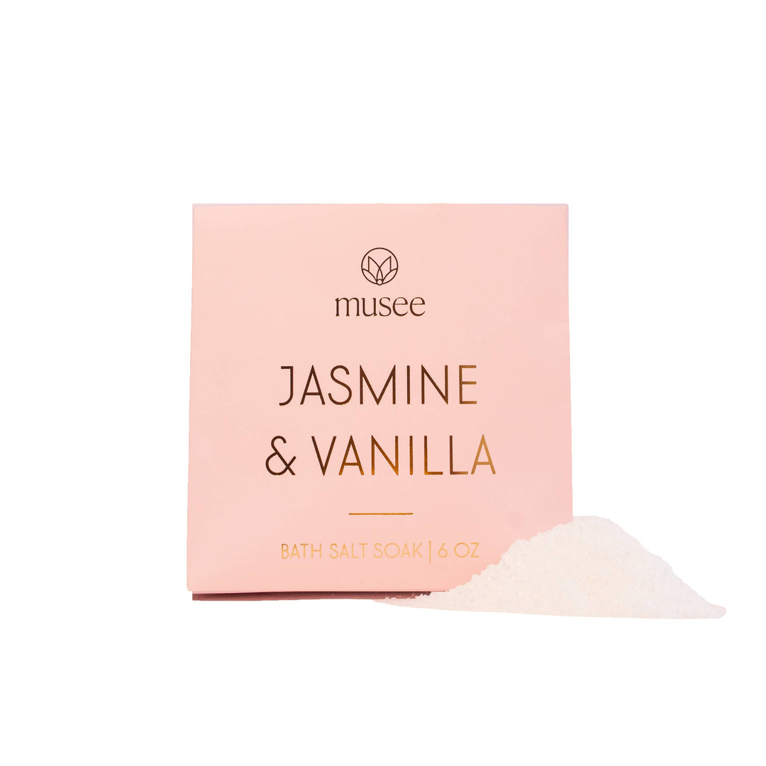 Musee Gifts Jasmine & Vanilla Mini Bath Salt Soak