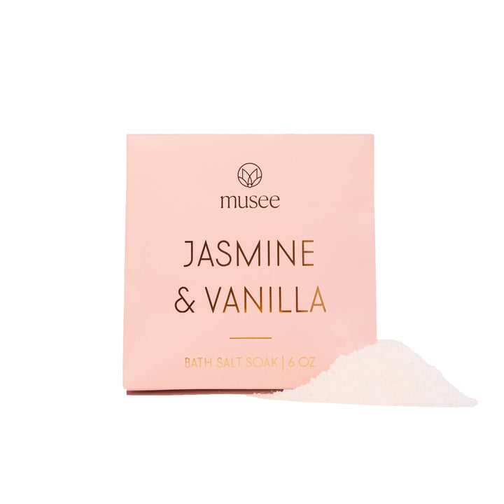 Musee Gifts Jasmine & Vanilla Mini Bath Salt Soak