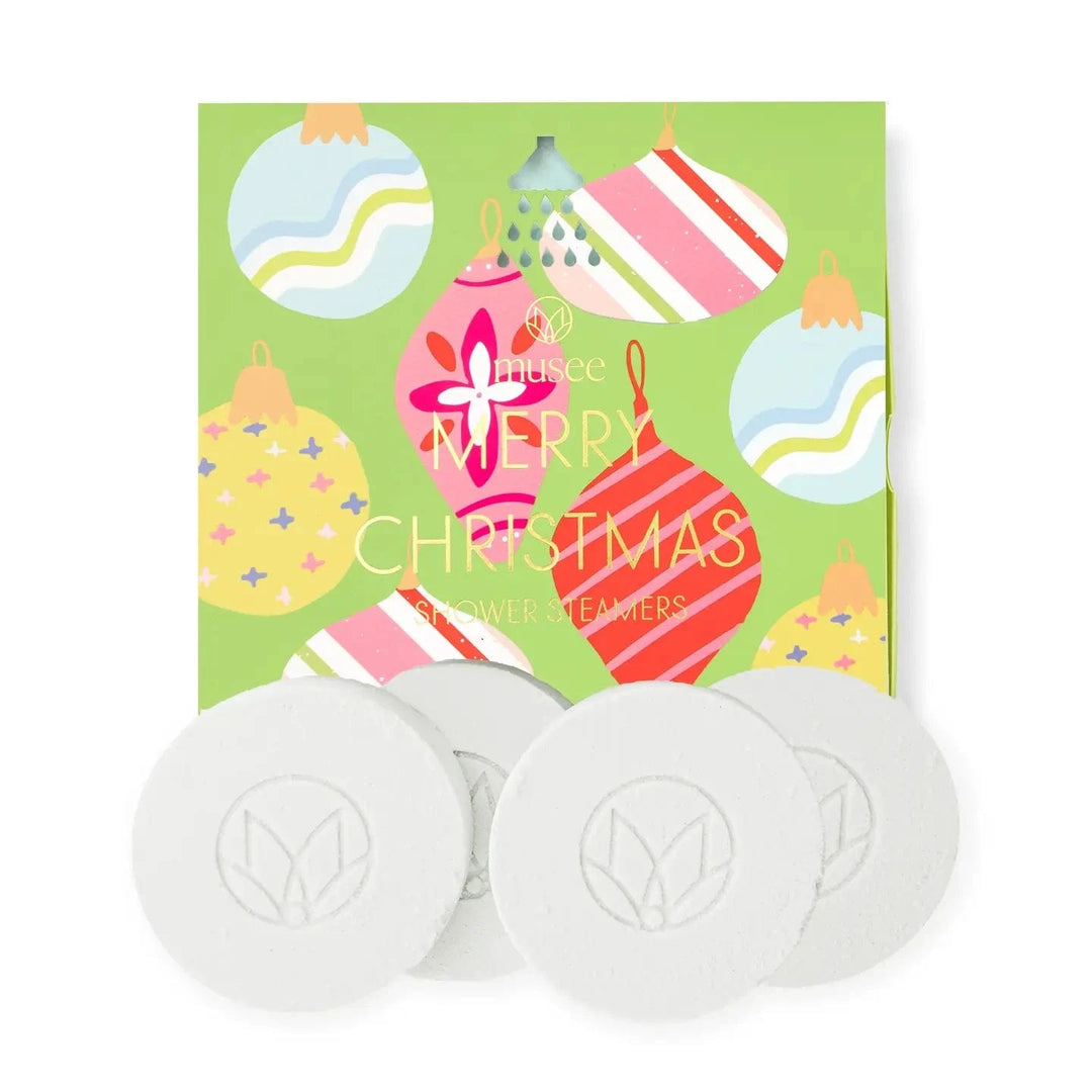 Musee Gifts Merry Christmas Shower Steamer