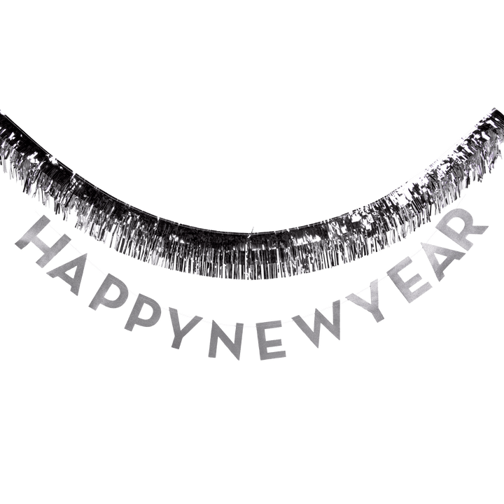 My Mind's Eye Banner Happy New Year Fringed Banner