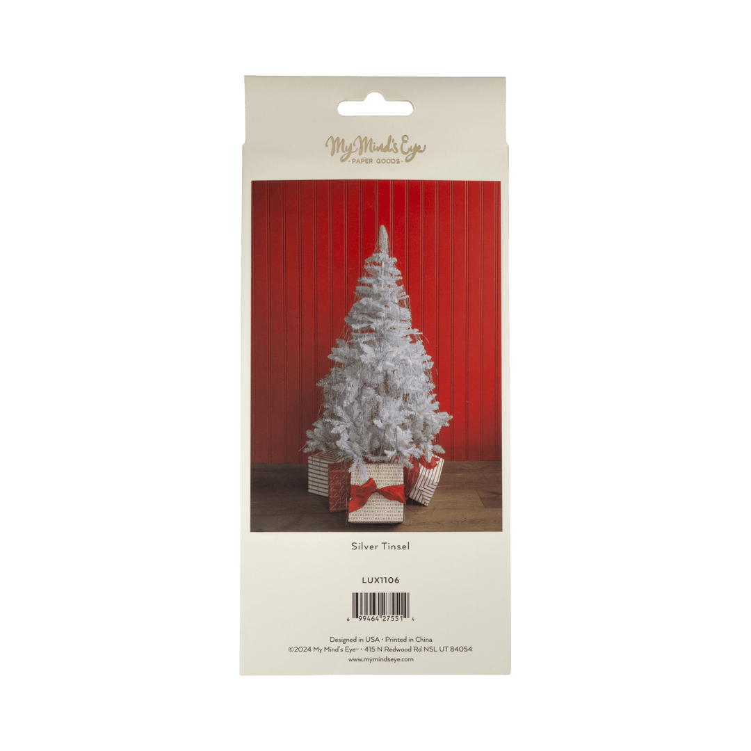 My Mind's Eye Holiday Decor Silver Tinsel