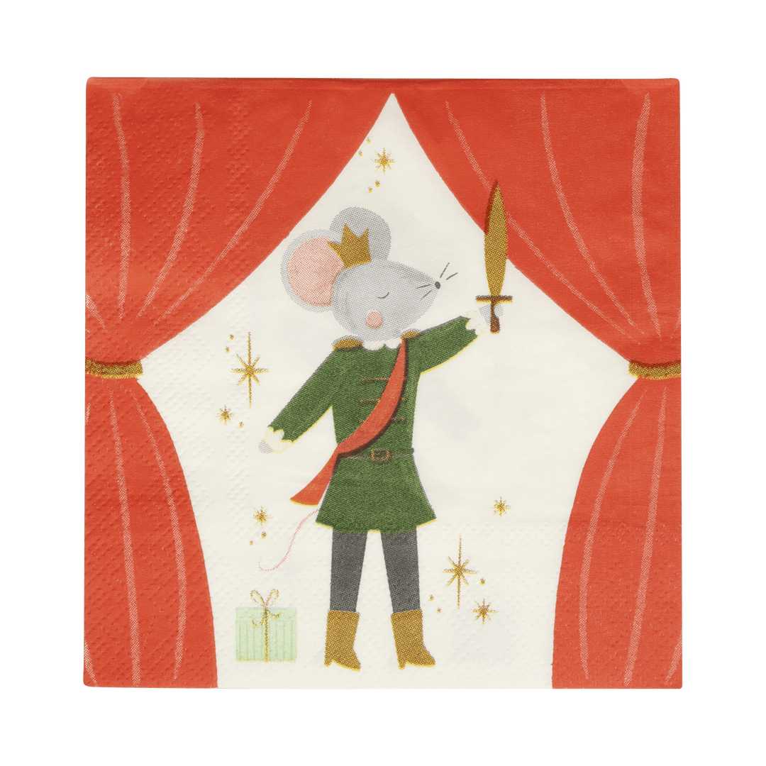 My Mind’s Eye Holiday Nutcracker Napkin Set