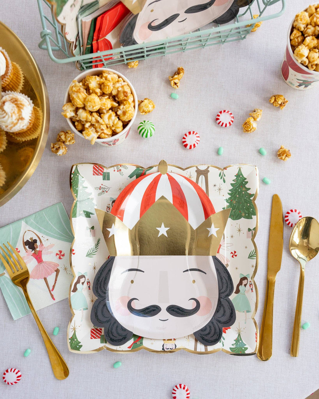 My Mind’s Eye Holiday Nutcracker Napkin Set