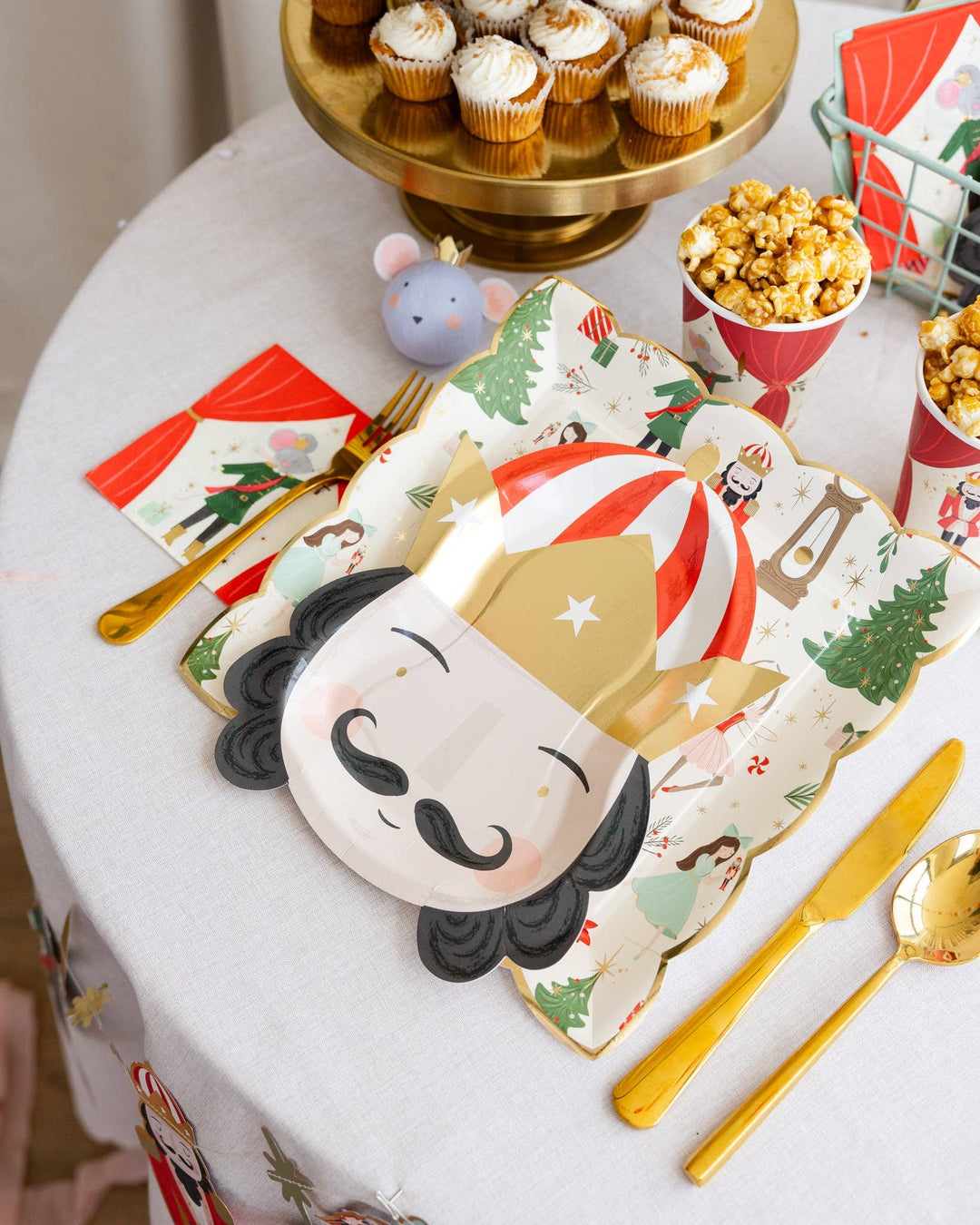 My Mind’s Eye Holiday Nutcracker Napkin Set