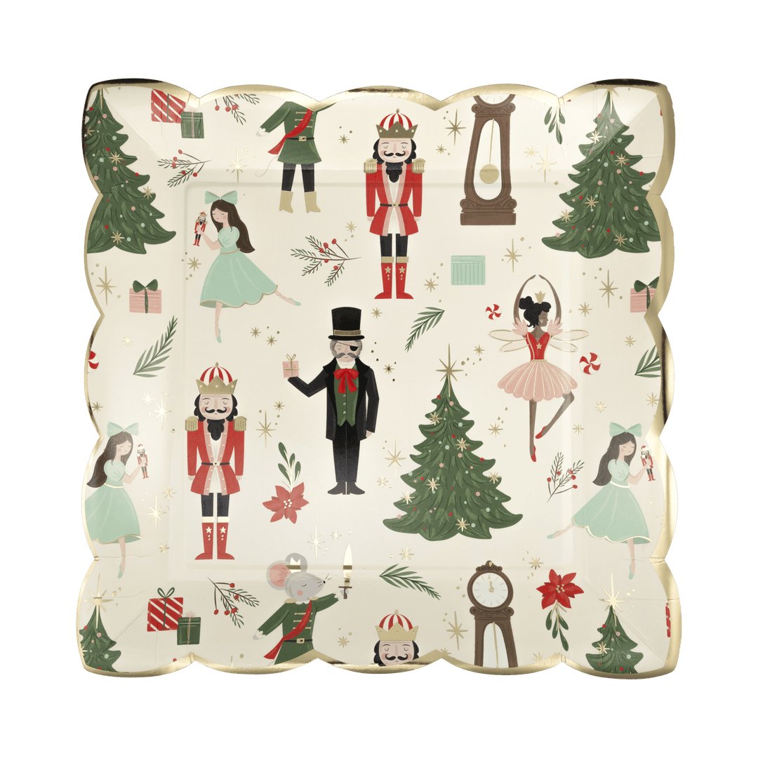 My Mind’s Eye Holiday Nutcracker Pattern 9" Plate