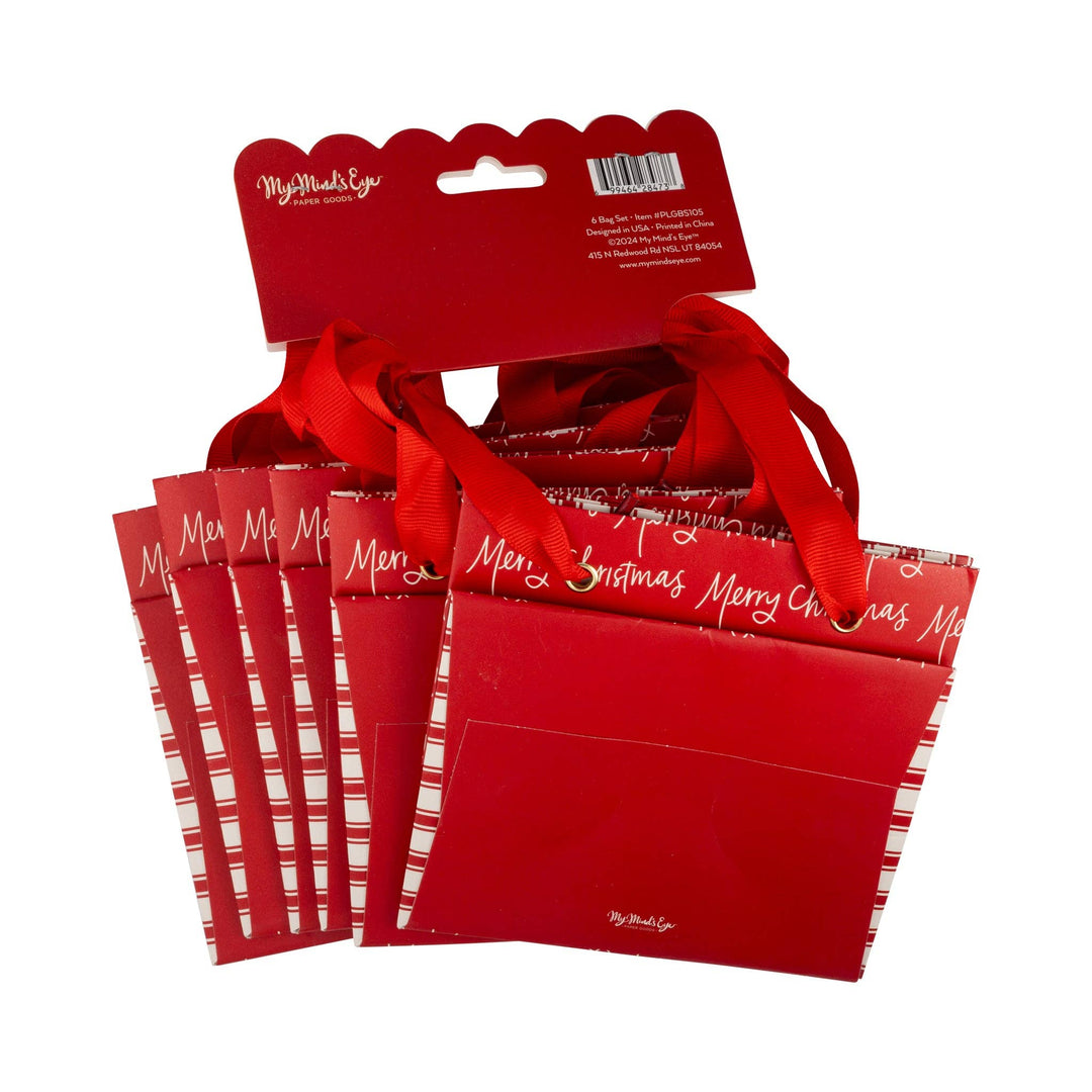 My Mind’s Eye Holiday Script Gift Bag Set