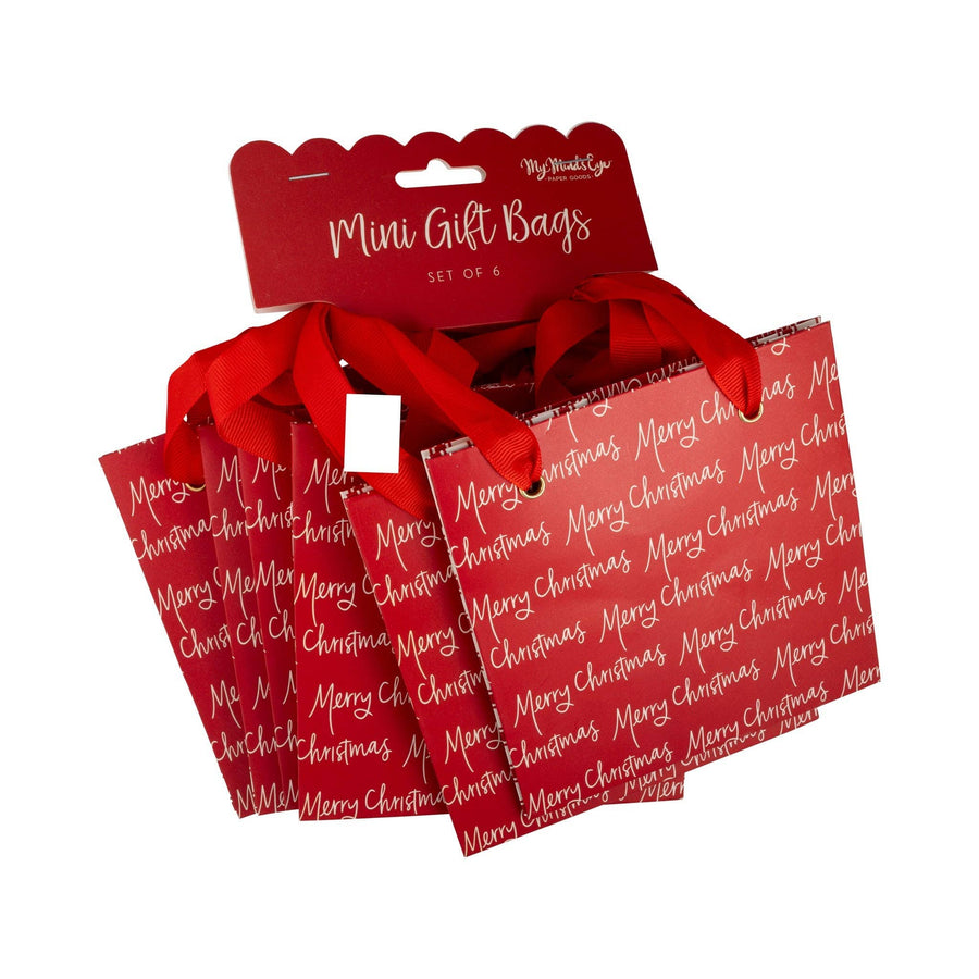 My Mind’s Eye Holiday Script Gift Bag Set