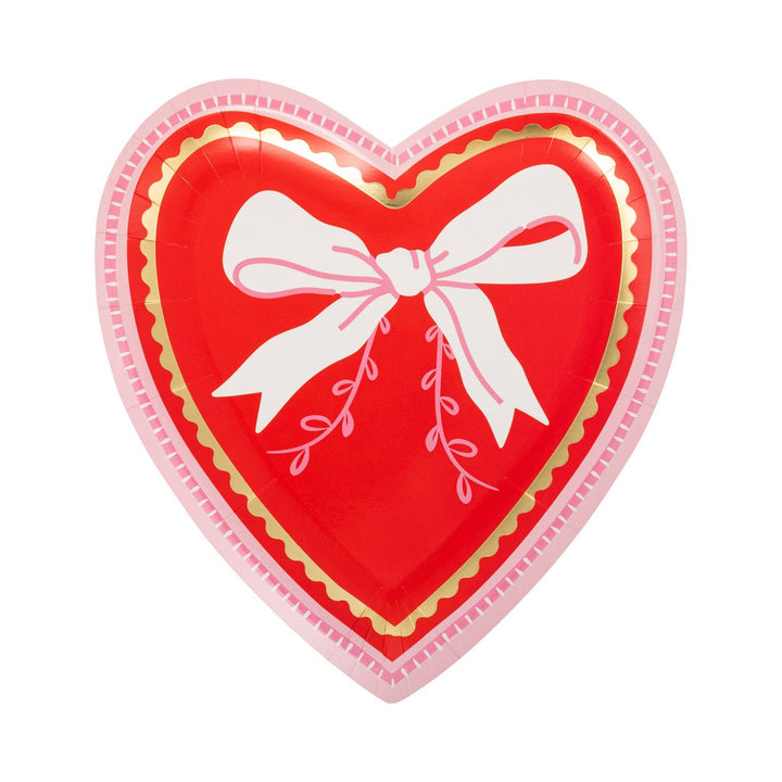 My Mind’s Eye Holiday Vintage Heart Shaped Plate Set