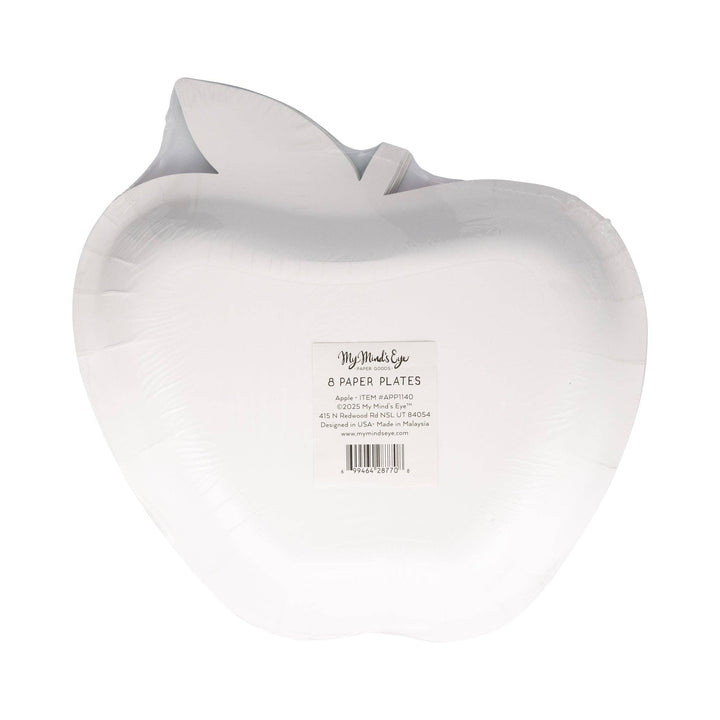 My Mind’s Eye Party Apple Shaped Paper Plate