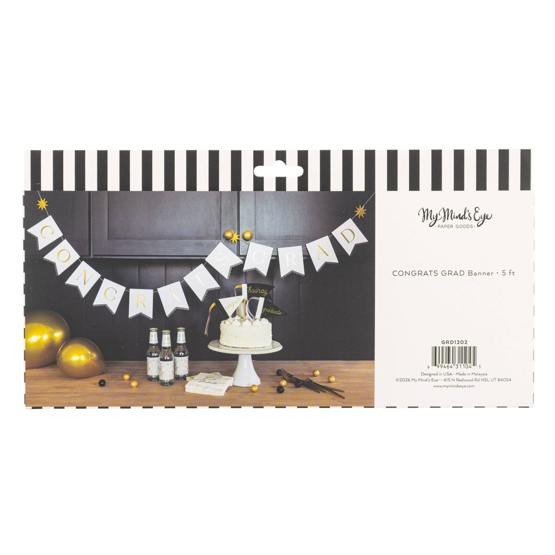 My Mind’s Eye Party Congrats Grad Banner