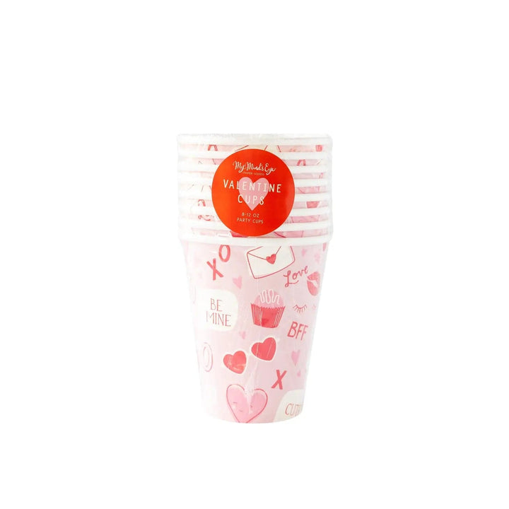 Valentine Scatter Paper Party Cups Paper Luxe