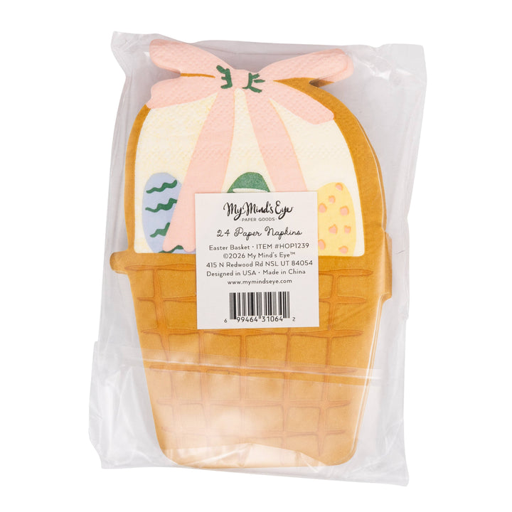 My Mind’s Eye Party Easter Basket Napkin