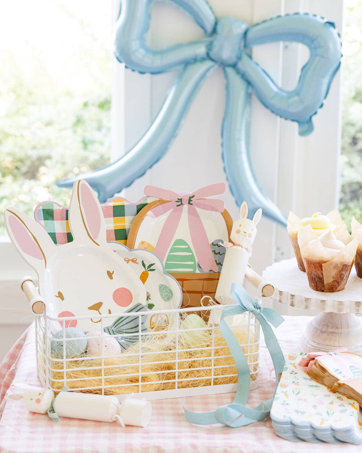 My Mind’s Eye Party Easter Basket Shaped Plate