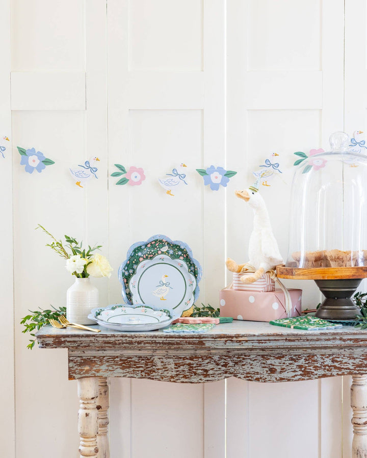 My Mind’s Eye Party Goose 8" Plate