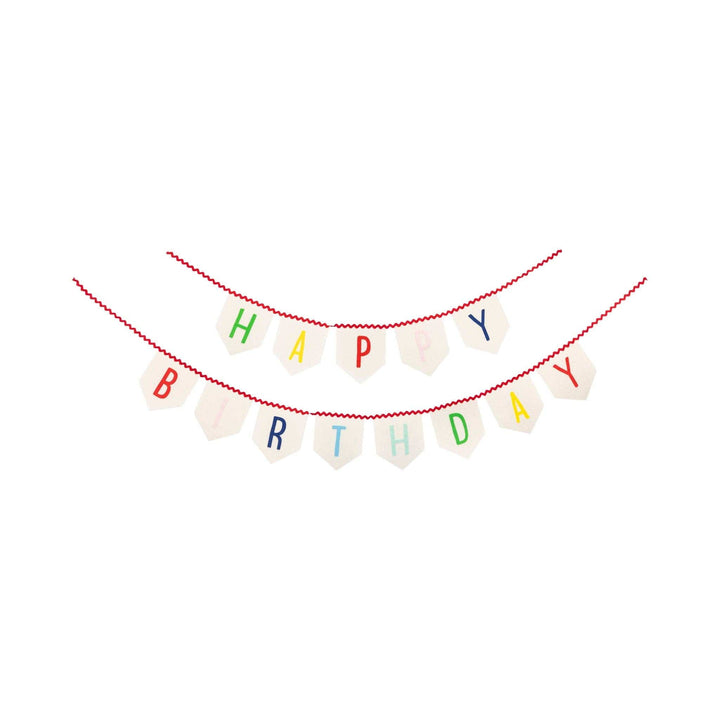 My Mind’s Eye Party Happy Birthday Felt Banner