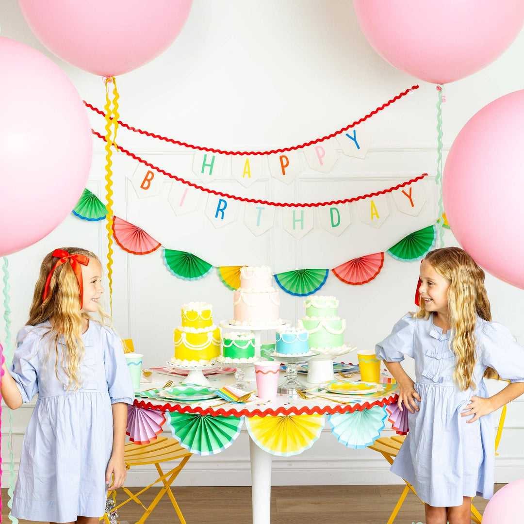 My Mind’s Eye Party Happy Birthday Felt Banner