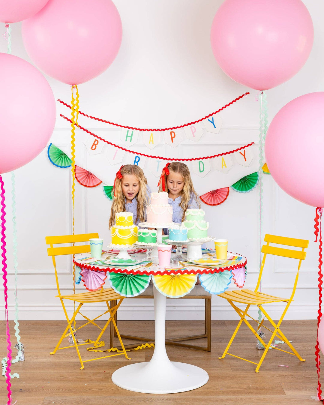 My Mind’s Eye Party Happy Birthday Felt Banner