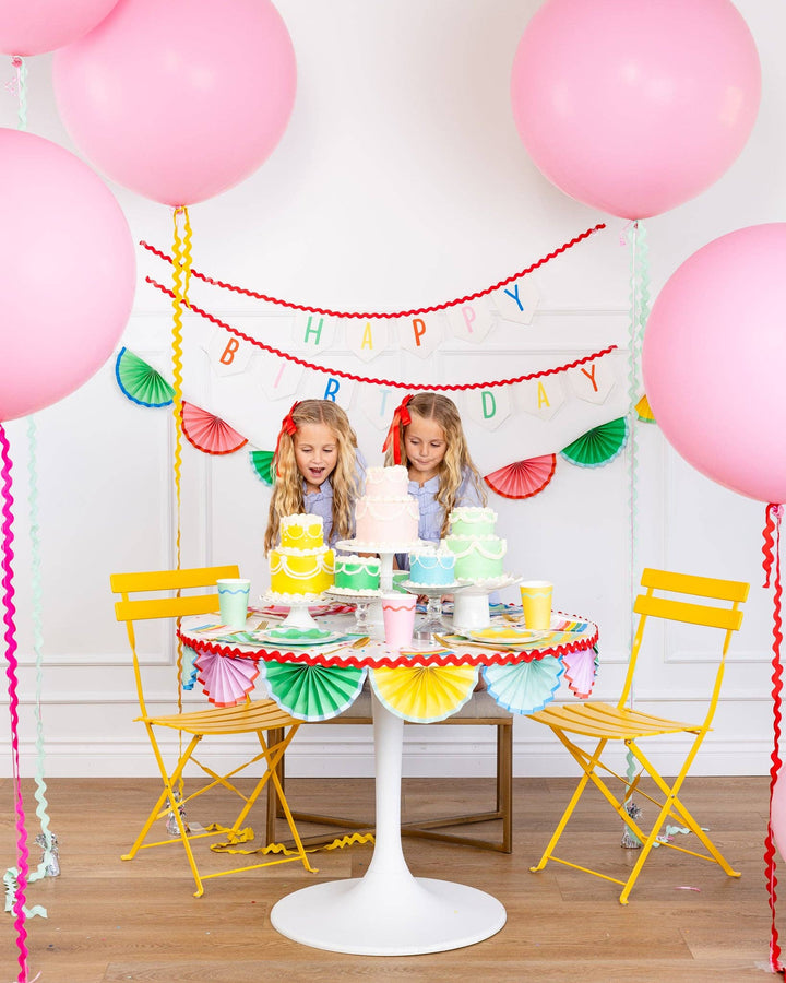 My Mind’s Eye Party Happy Birthday Felt Banner