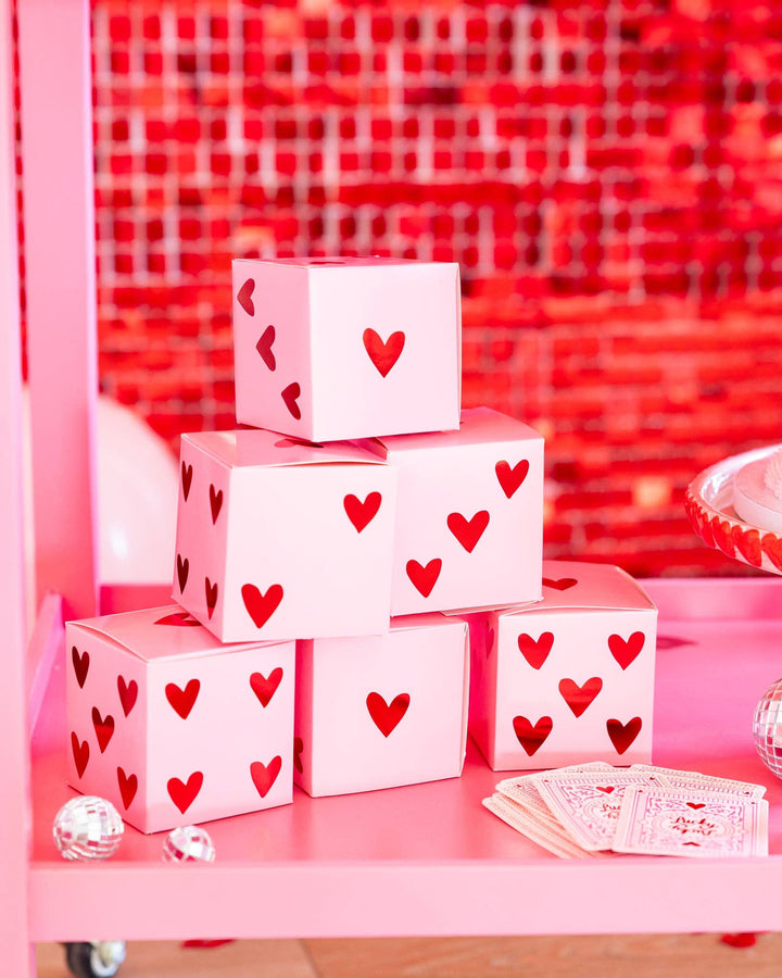My Mind’s Eye Party Heart Dice Treat Boxes