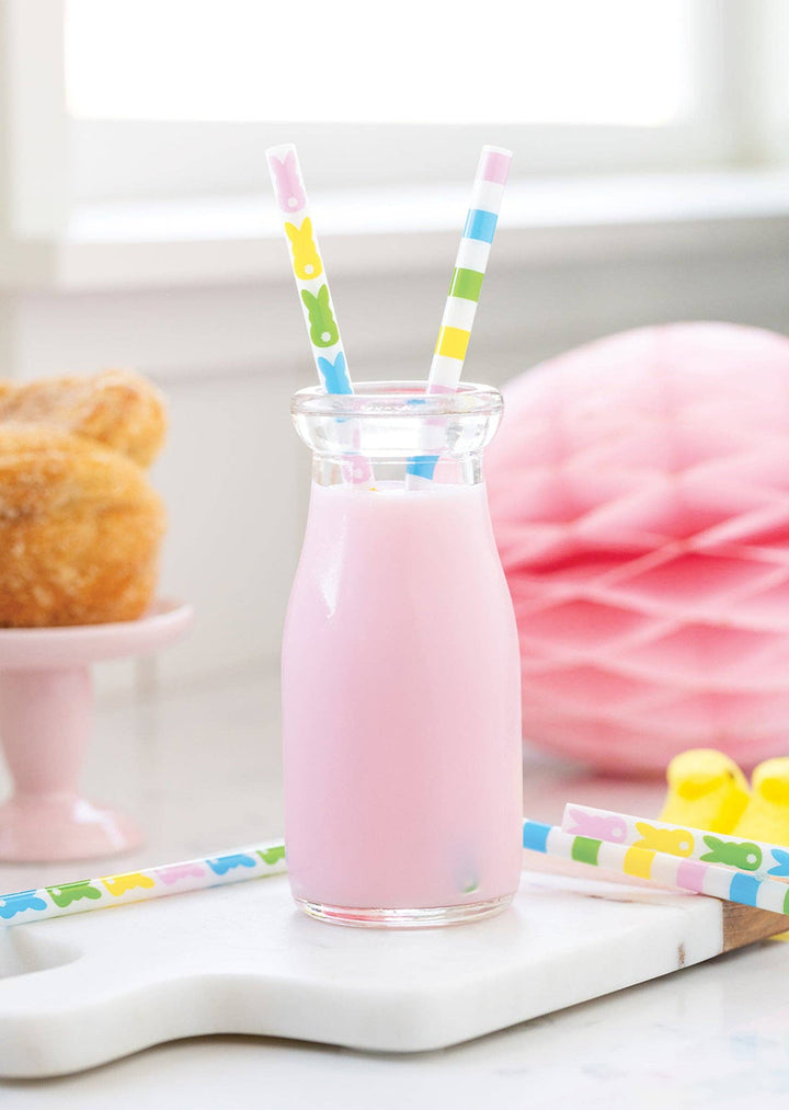 My Mind’s Eye Party Pastel Bunnies Reusable Straws