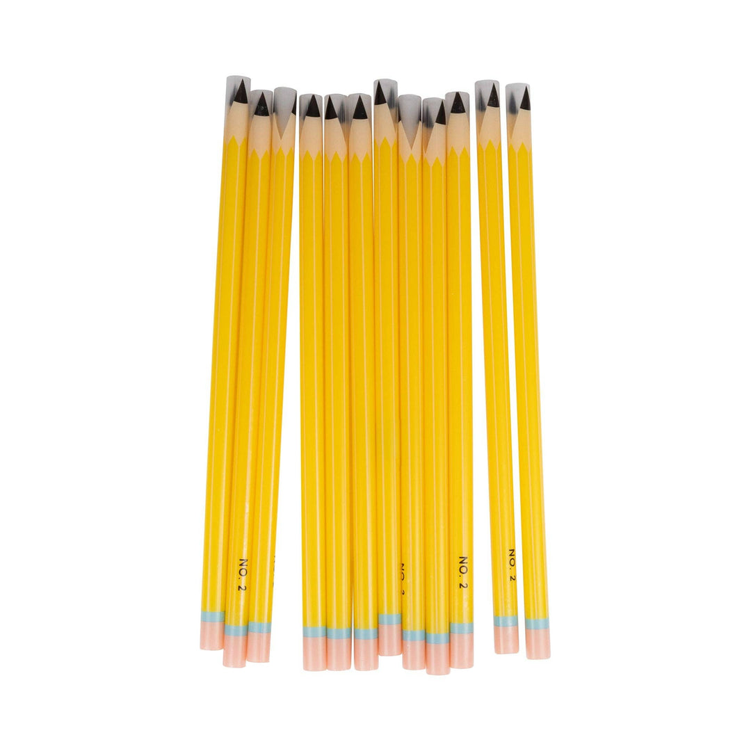 My Mind’s Eye Party Pencil Reusable Straws - 12 count