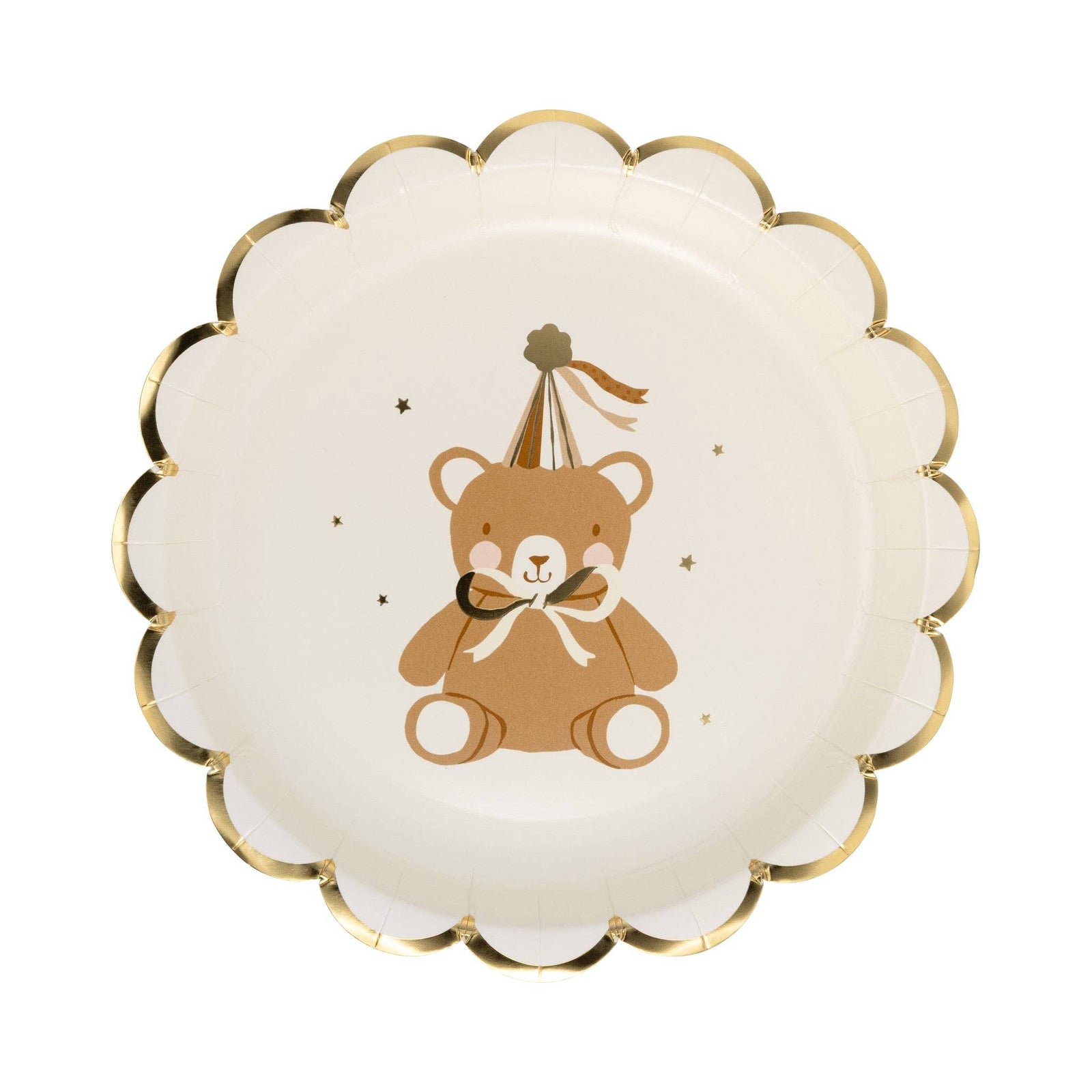 My Mind’s Eye Party Teddy Bear Baby Dessert Plate