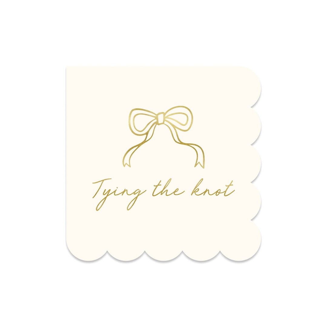 My Mind’s Eye Party Tying the Knot Cocktail Napkin