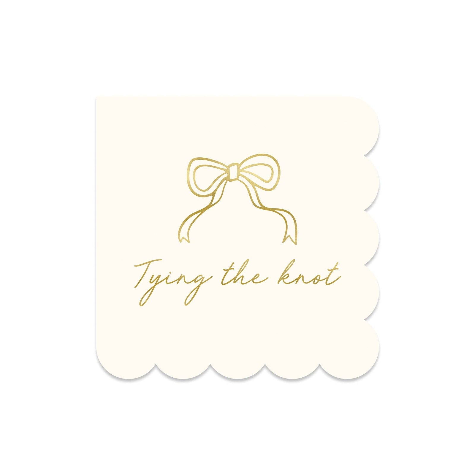 My Mind’s Eye Party Tying the Knot Cocktail Napkin