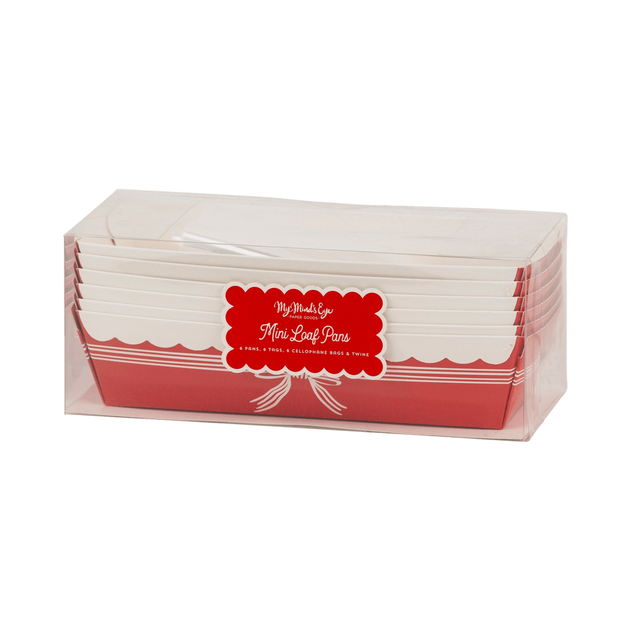 My Mind's Eye Red Bow Loaf Pan Set