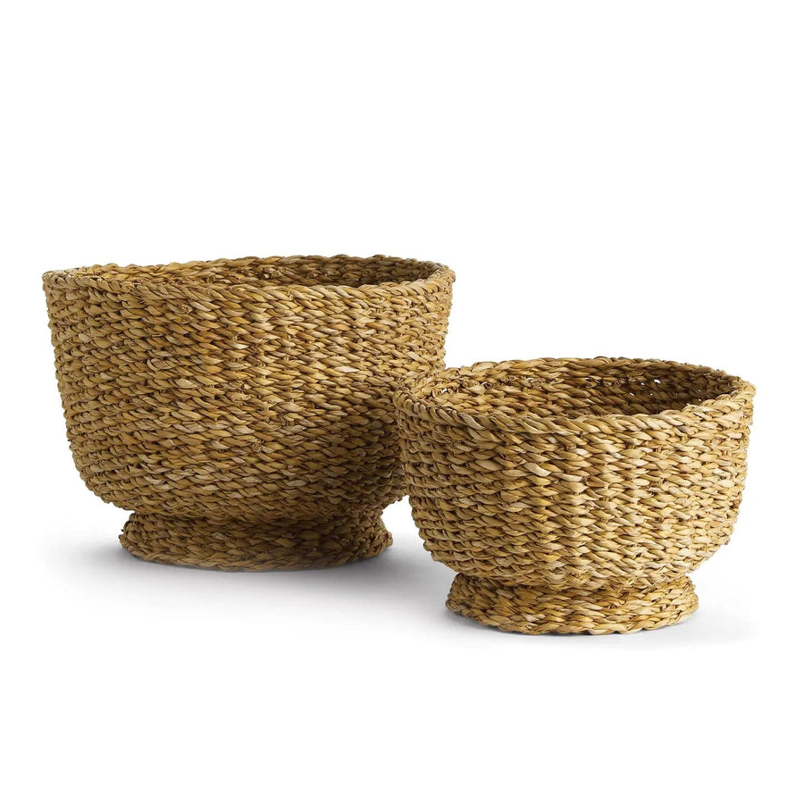 Napa Home & Garden Bowls Seagrass Decorative Footed Bowls