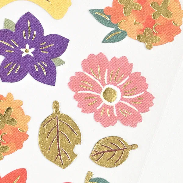 NB. CO. Cards Japanese Gold Foil Stickers – Autumn Life