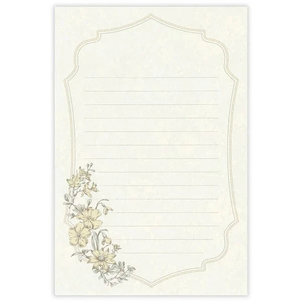 NB. CO. Floral Letterhead - Blue