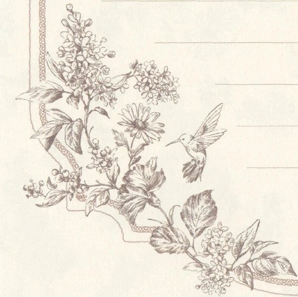NB. CO. Floral Letterhead - Pink