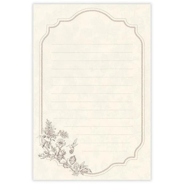 NB. CO. Floral Letterhead - Pink