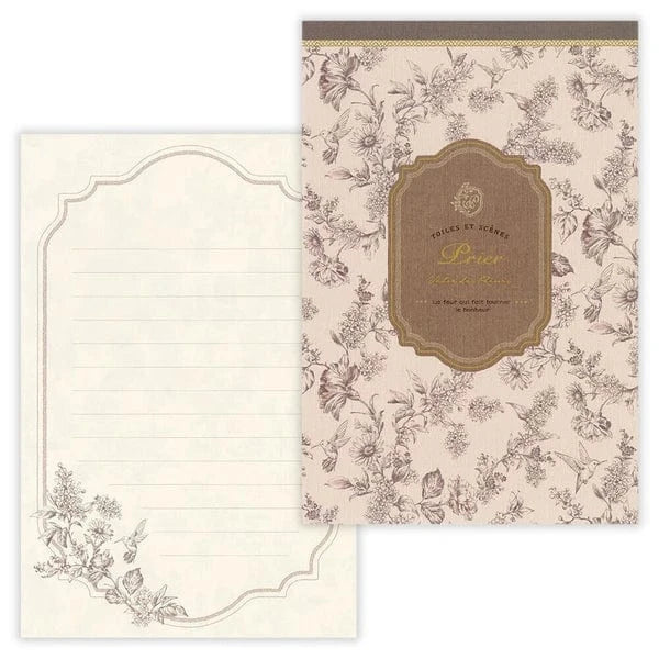 NB. CO. Floral Letterhead - Pink