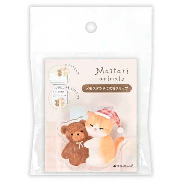 NB. CO. Paper 2-Way Rotating Clip – Kitten