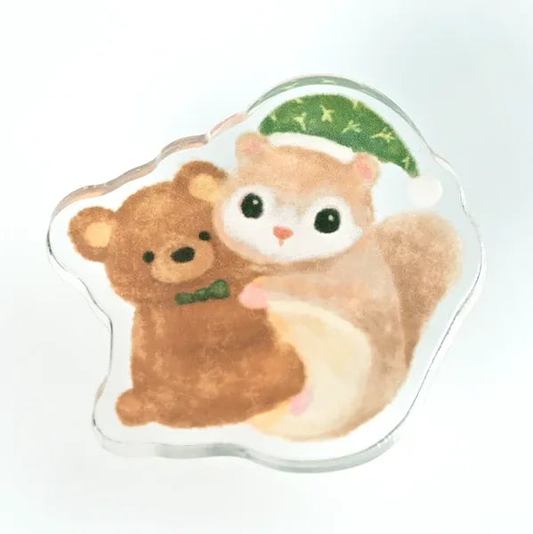 NB. CO. Paper 2-Way Rotating Clip – Squirrel