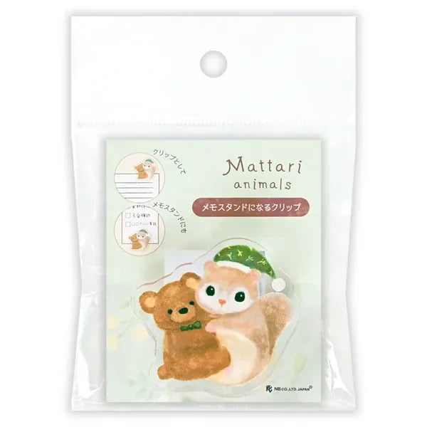 NB. CO. Paper 2-Way Rotating Clip – Squirrel