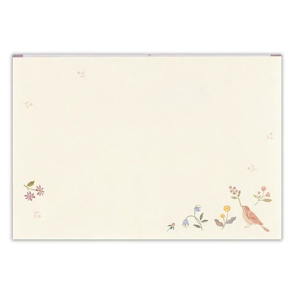 NB. CO. Paper Awairo Japanese Letter Set – Swaying Flowers