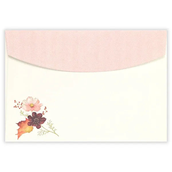 NB. CO. Paper Japanese Letter Sheets – Foliage Cosmos
