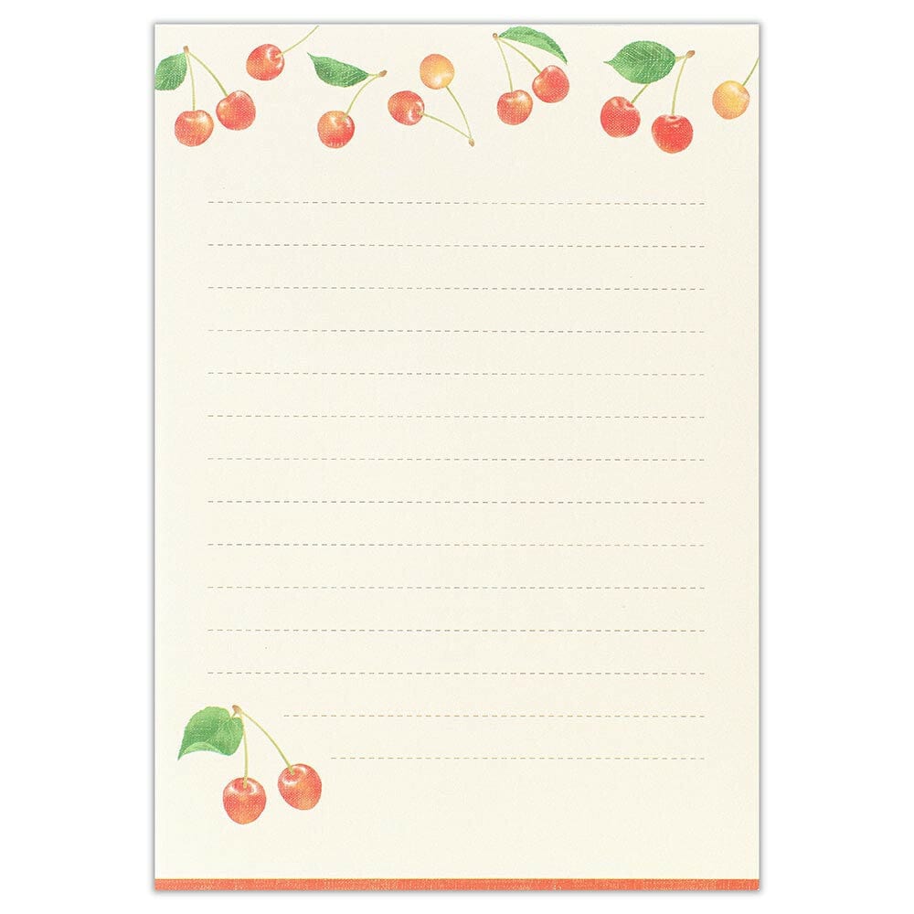 NB. CO. Stationery Cherry Letter Set - Made in Japan